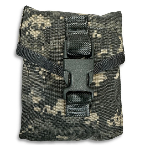 New, U.S. Issue Improved IFAK Pouch in the pattern ACU showing the buckle New, U.S. Issue Improved IFAK Pouch in the pattern ACU showing the buckle