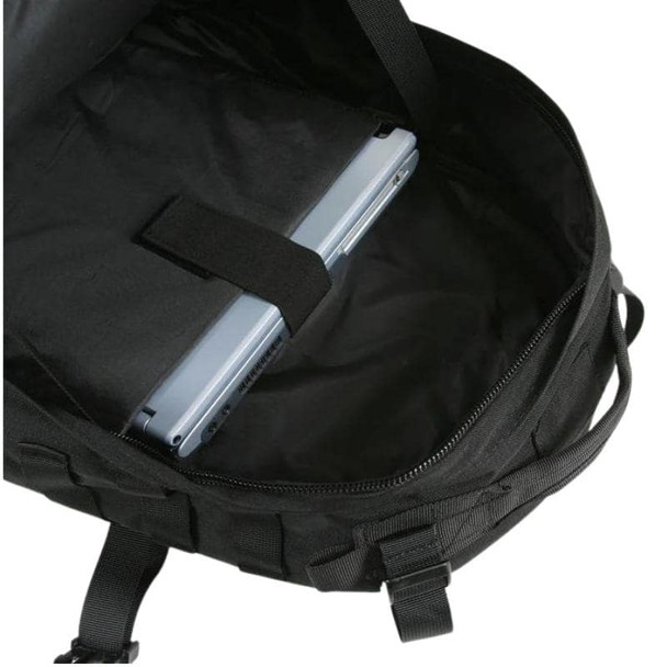 Features a padded sleeve for laptops or tablets
