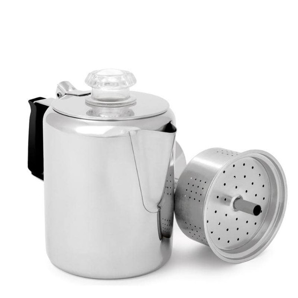GSI Stainless Steel 9 Cup Percolator