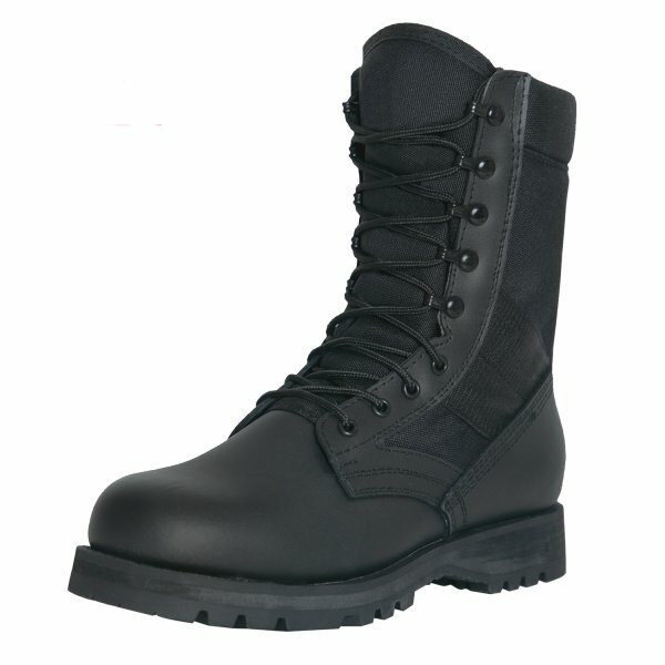 Rothco 8" Black Sierra Sole Boot 5975 armynavyoutdoors