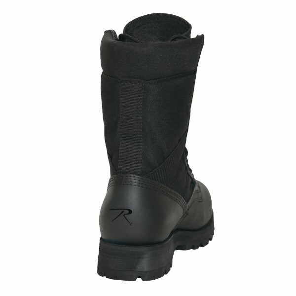 Rothco 8" Black Sierra Sole Boot 5975 armynavyoutdoors