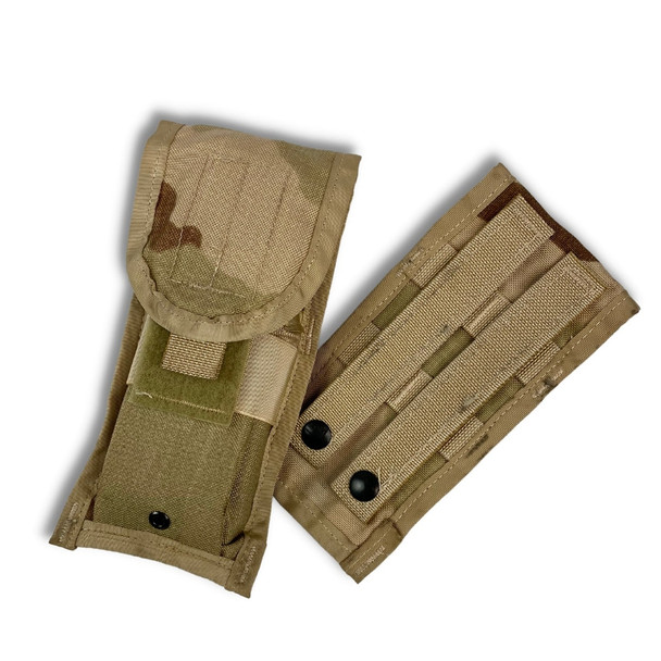 U.S. Issue M4 Magazine Pouch, 3 Color Desert, Used