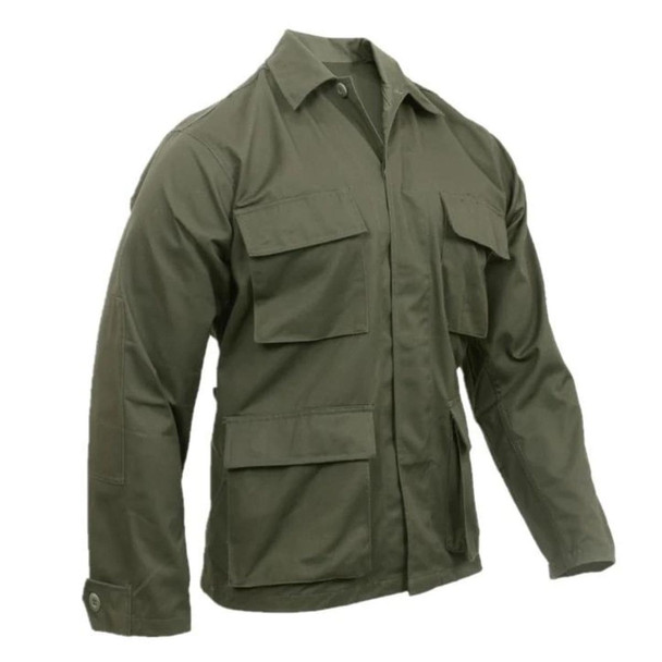 BDU Jacket Shirt, Special in the color olive