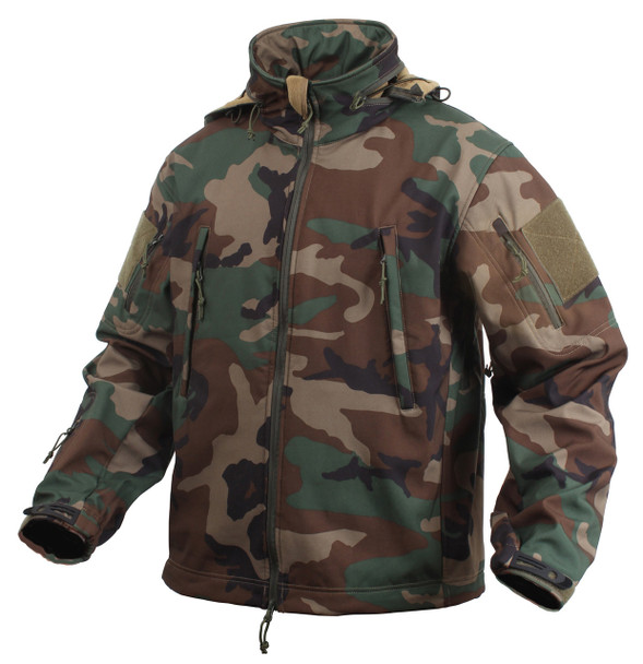 Woodland Camo Rothco Special Ops Tactical Soft Shell