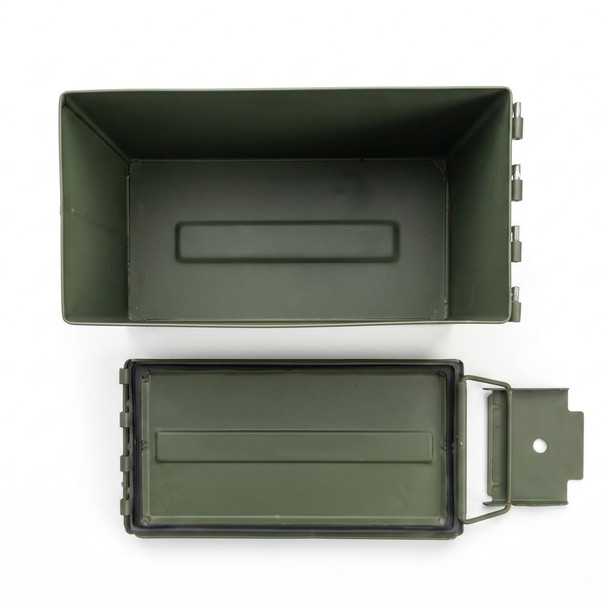30 & 50 Cal Ammo Can Combo - Used Military Surplus 2-Pack