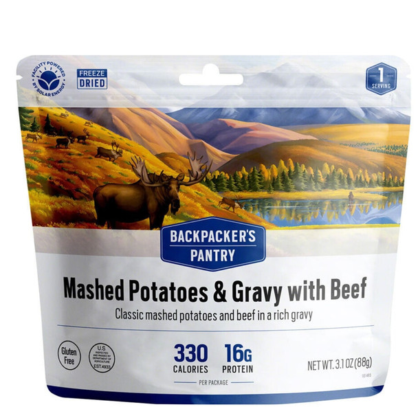Backpacks Pantry Mashed Potatoes & Gravy with Beef