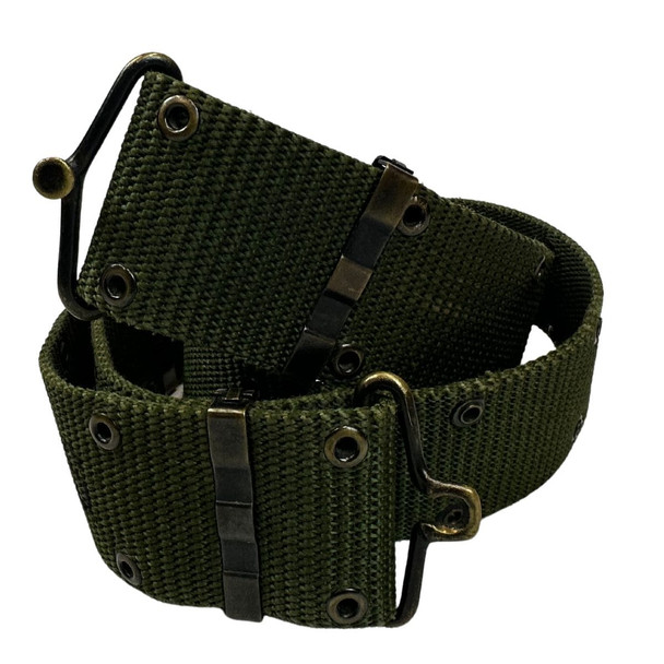 Vintage U.S. Nylon Pistol Belts with Brass Buckle