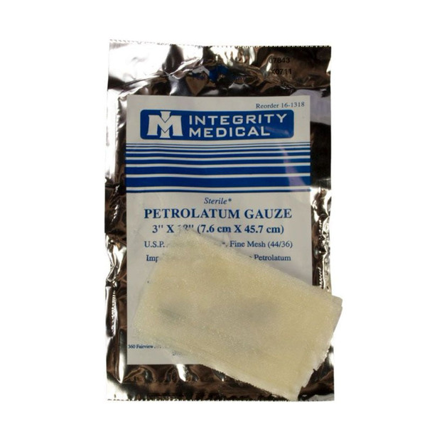 Petrolatum Gauze Pad 3" x 18"