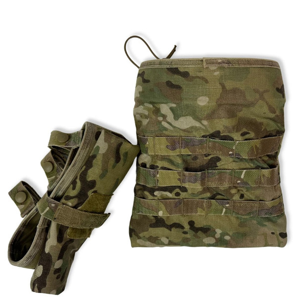U.S. Issue MultiCam Dump Pouch, Used