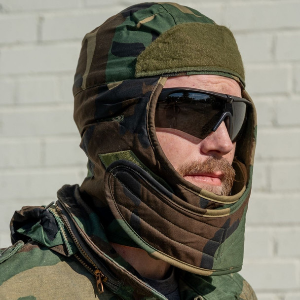 U.S. Issue Woodland Cold Weather Cap Helmet Liner