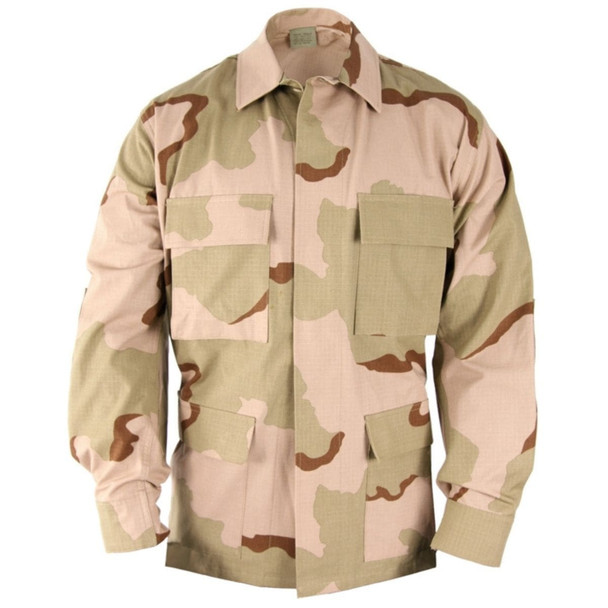 New, U.S. Issue 3 Color Desert BDU Jacket