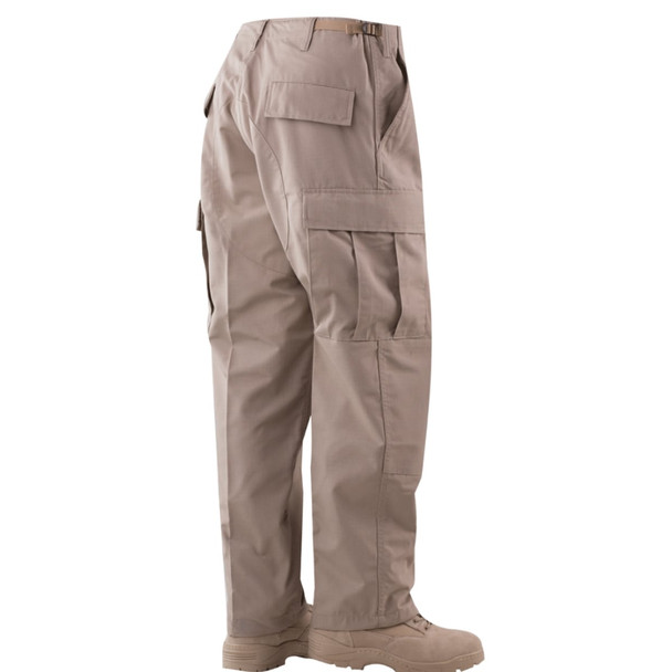 BDU Military Cargo Pant in the color khaki