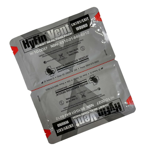 HyFin® Vent Chest Seal Twin Pack, Expired