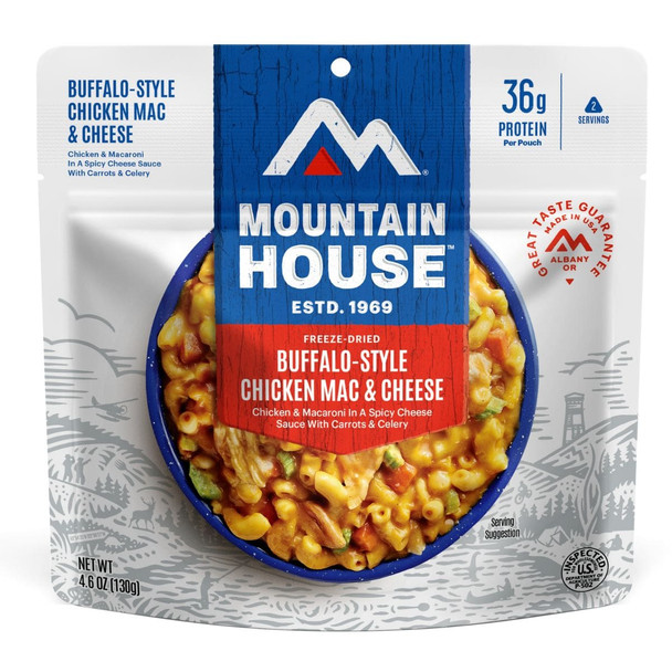 Mountain House Buffalo Style Chicken Mac & Cheese