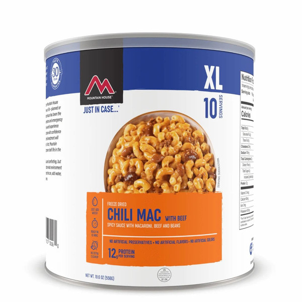 Mountain House #10 Can Chili Mac with Beef