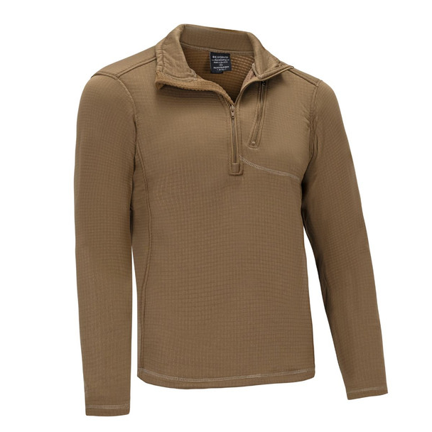 Beyond Clothing Grid pullover 　LV2 Beyond 1/4 Zip Level 2 Grid Fleece Thermal Top