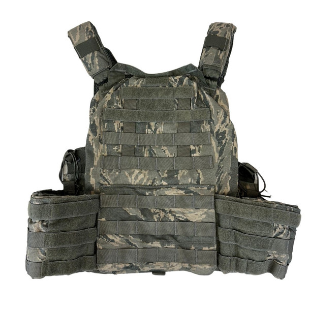 USAF Personal Plate Carrier オマケ付き ABU迷彩 T3 U.S. Made ABU Plate Carrier Vest with Quad Release, XL