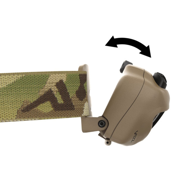 NVG Adapter Plate for mounting on helmets with NVG shrouds.