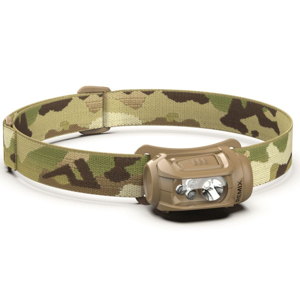 Princeton Tec Remix RBG Headlamp in multicam