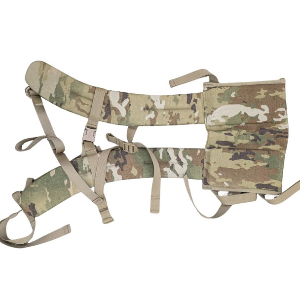 U.S. Made Multicam MOLLE Rucksack Shoulder Strap Harness