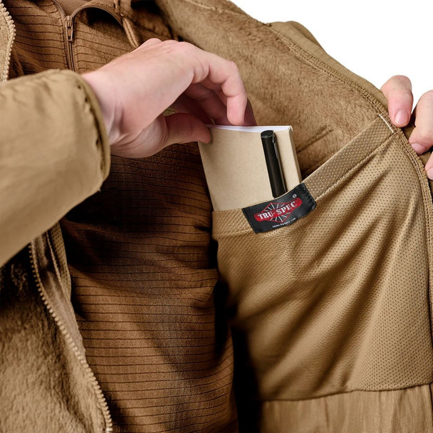 Inside pocket of the Gen III ECWCS Level 3 Fleece Jacket