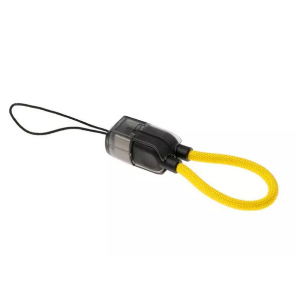 Close up of the charging cable lanyard 