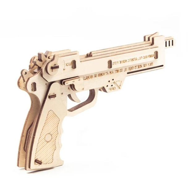 Caliber Rubber Band Hand Gun Puzzle