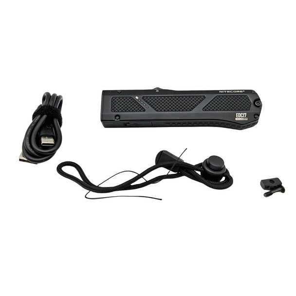 Nitecore Flashlight EDC17 1500 Lumen Rechargeable, White, UV