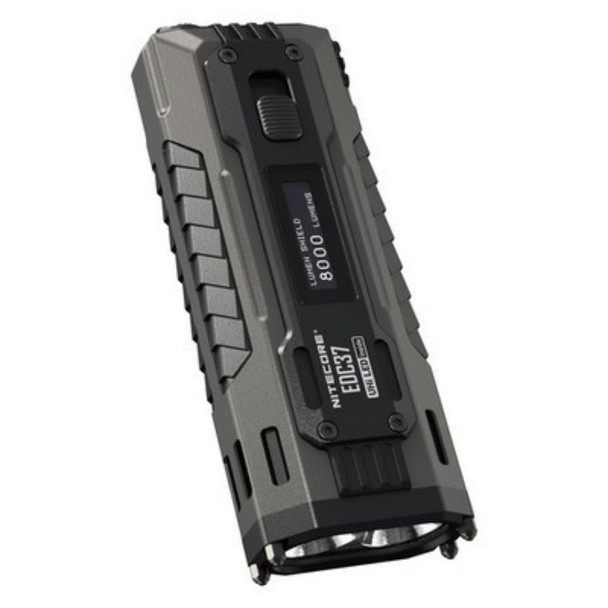 Nitecore Flashlight Tactical EDC37 8000 Lumen Rechargeable Flat EDC