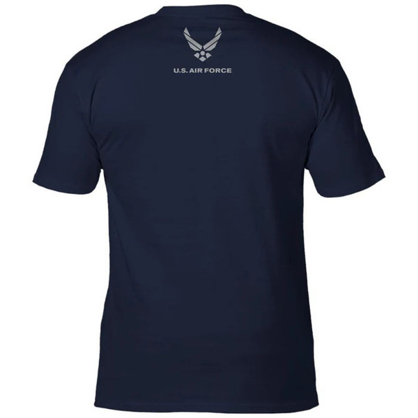 Back side of the 7.62 USAF Flight Tee