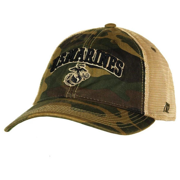 Front of the 7.62 US Marines Stretch Fit Camo Hat