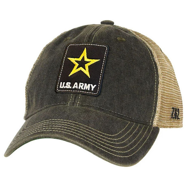 7.62 US Army Logo Vintage Trucker Hat