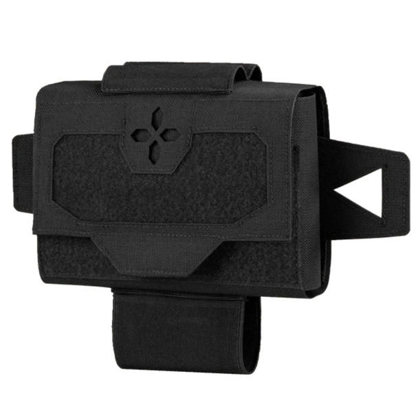 Front side of the Micro TK Pouch Gen II in black