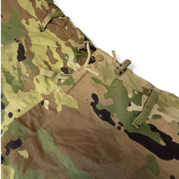 waist pull cords of the U.S. Army Issue OCP Level 6 Gore-Tex Pant