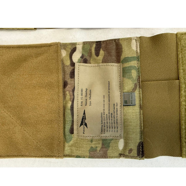 Close up of the identification tag