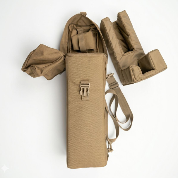  Optical Padded Instrument Case Showing the interior pads