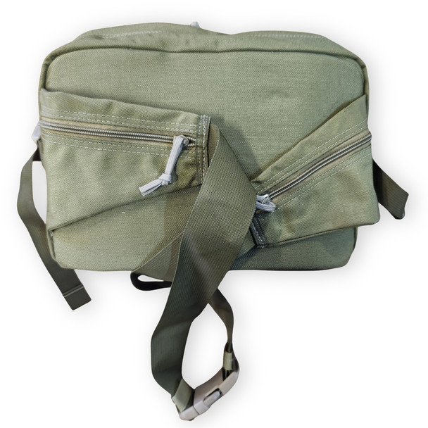 back of the CLS Medical Fanny Pack Kit with the waist straps and pockets