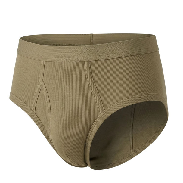 military cotton briefs in Coyote brown color in 3 dimention 