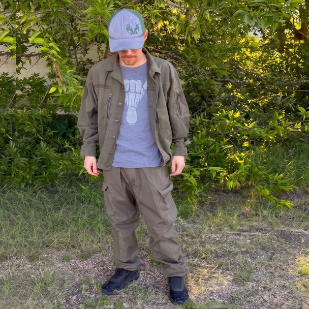 Austrian Rip-stop Mountain Troop Pant on a man standing 