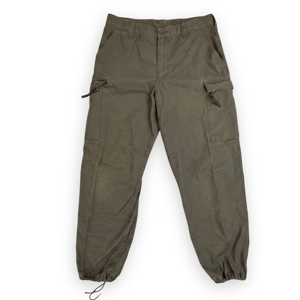 Austrian Rip-stop Mountain Troop Pant cotton canvas twil in olive color