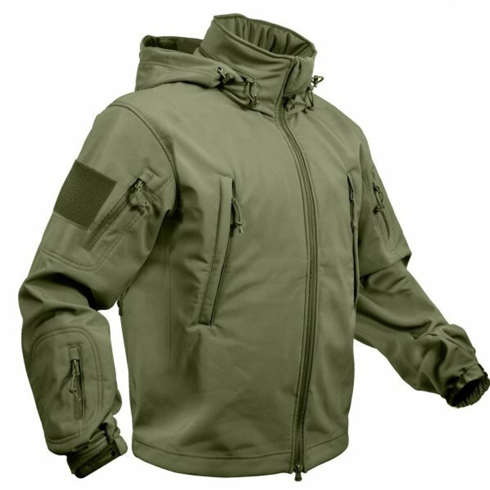 Rothco Special Ops Tactical Hooded Soft Shell Jacket 9745