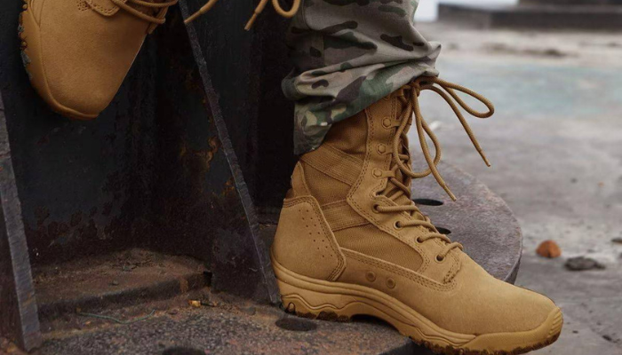 image of U.S. issue coyote tan boots US Made Specials