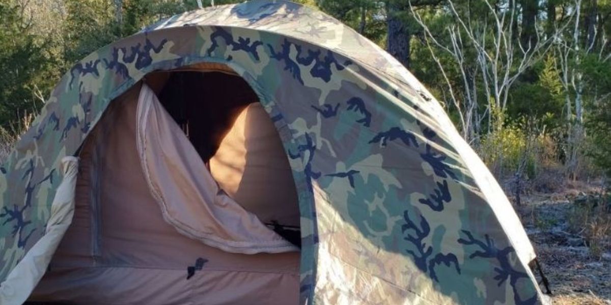 USMC Issue 2 Person Combat Tent | Military Surplus Dimond Eureka