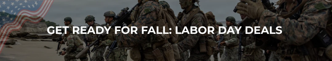 image of usgi backpack with text on banner
