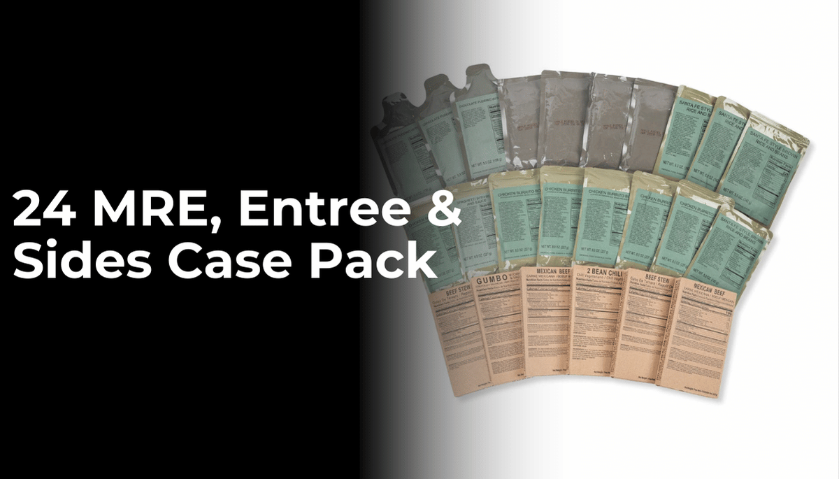 24 mre entree side case pack