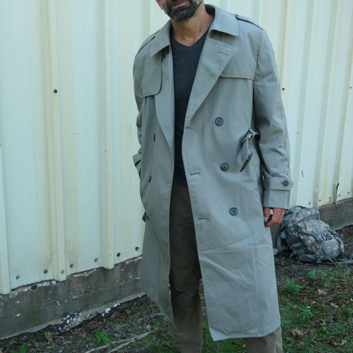 ジャケット・アウター varet street volume trench coat USMC Issue All Weather Trench Coat