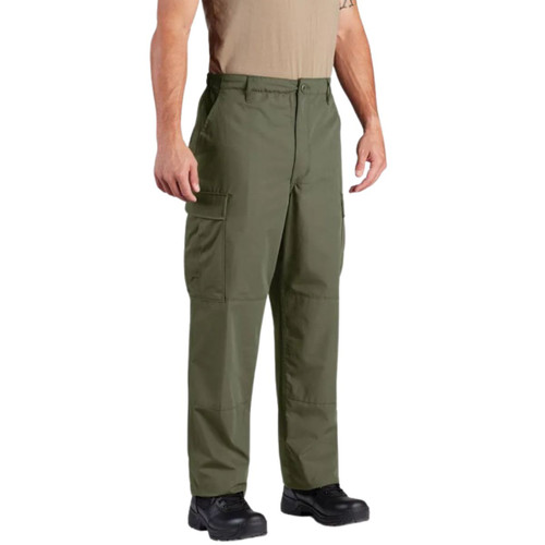 Military BDU Trouser Pant Button Fly 100% Cotton Ripstop