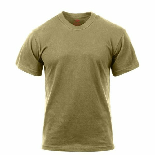 coyote brown moisture wicking t shirt