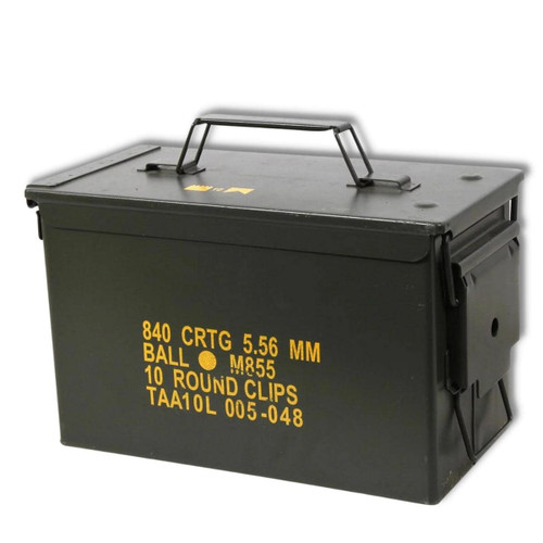 50 Cal Ammo Can Box M2A1