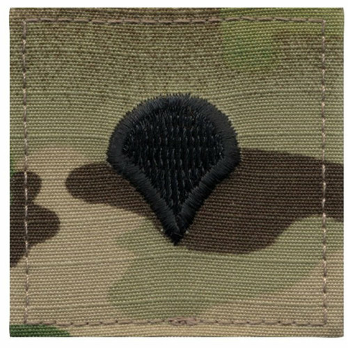 Embroidered Rank Insignia OCP Scorpion Spec-4 1793